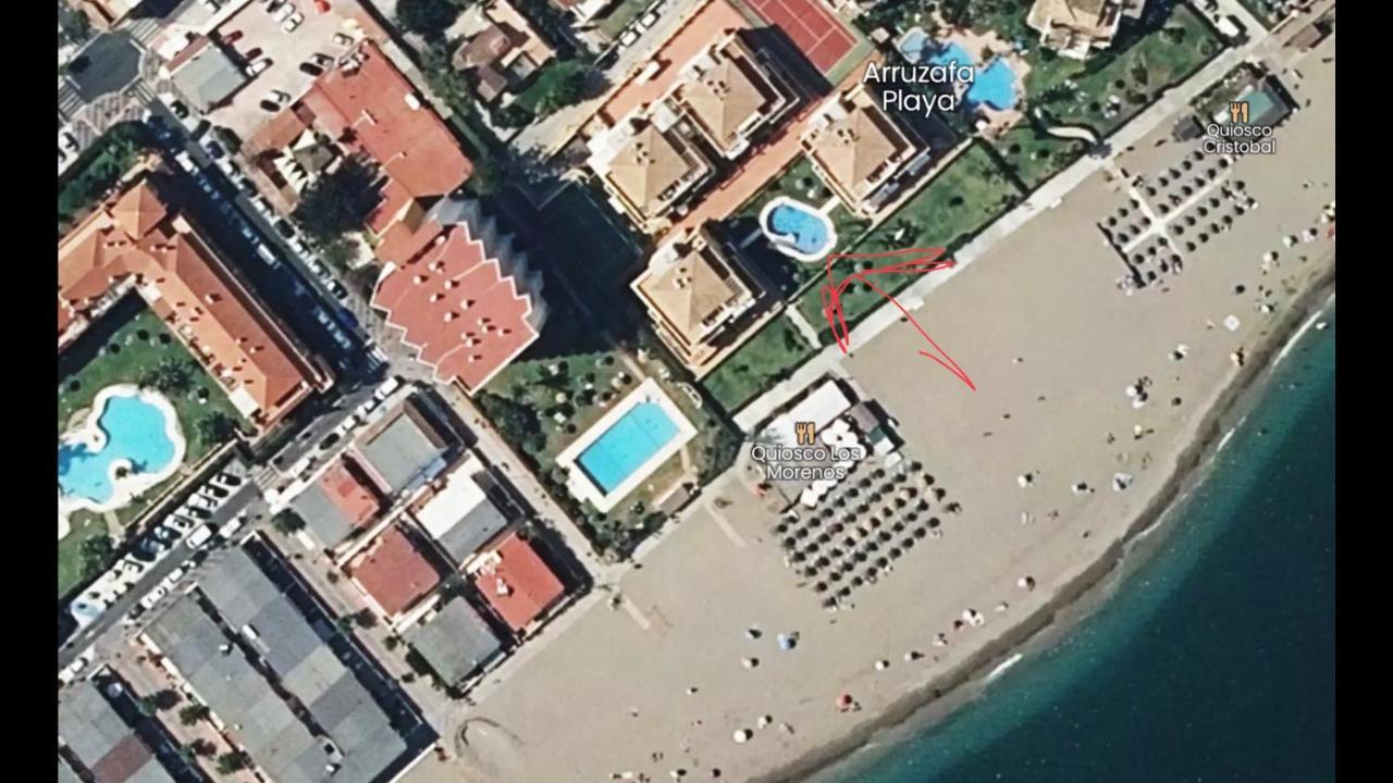 Beachfront Apartment In La Cala De Mijas Exterior foto